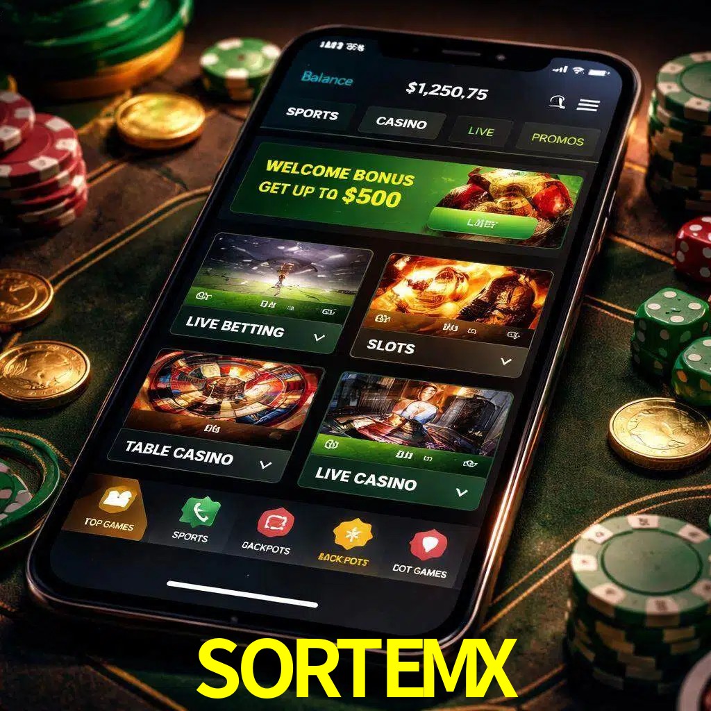 Diseño de juegos móviles SORTEMX para usuarios en México